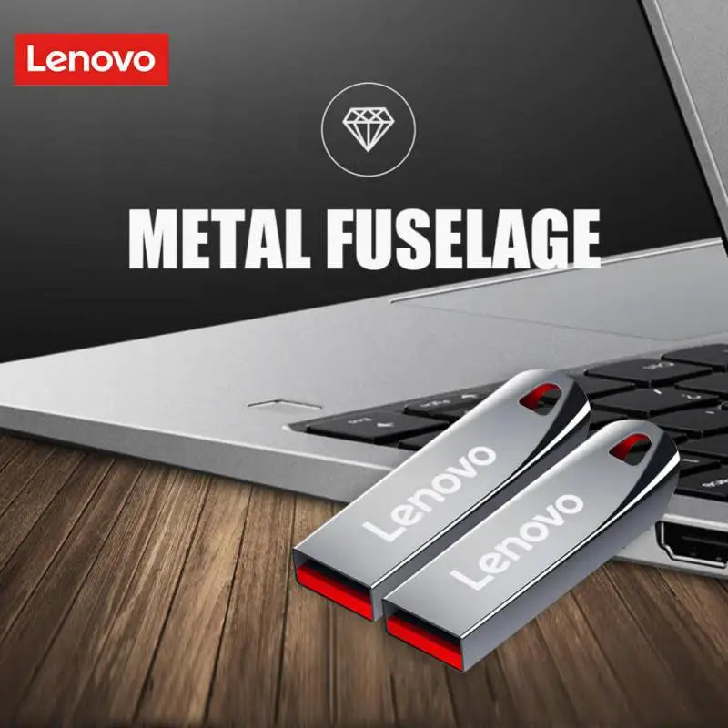 USB Lenovo 2TB 3.0 Flash Drives High Speed Metal Pendrive 1TB 512GB 256GB Portable Usb Drive Waterproof Memoria Usb Flash Disk